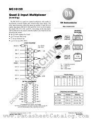 MC10159-D datasheet pdf ON Semiconductor