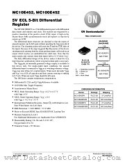 MC10E452-D datasheet pdf ON Semiconductor