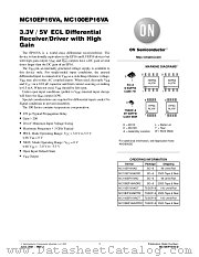MC10EP16VA-D datasheet pdf ON Semiconductor