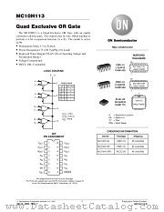 MC10H113-D datasheet pdf ON Semiconductor