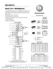 MC10H174-D datasheet pdf ON Semiconductor