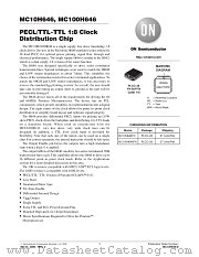 MC10H646-D datasheet pdf ON Semiconductor