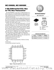 MC10H680-D datasheet pdf ON Semiconductor