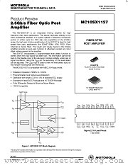 MC10SX1127-D datasheet pdf ON Semiconductor