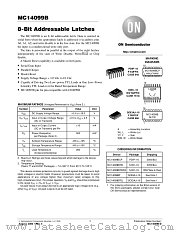 MC14099B-D datasheet pdf ON Semiconductor
