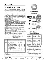 MC14541B-D datasheet pdf ON Semiconductor