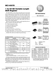 MC14557B-D datasheet pdf ON Semiconductor
