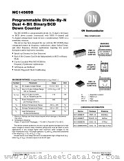 MC14569B-D datasheet pdf ON Semiconductor