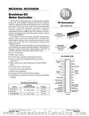 MC33035-D datasheet pdf ON Semiconductor