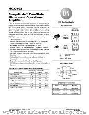MC33102-D datasheet pdf ON Semiconductor