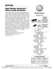 MC33368-D datasheet pdf ON Semiconductor