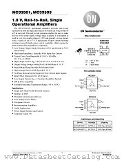 MC33501-D datasheet pdf ON Semiconductor