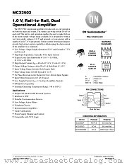 MC33502-D datasheet pdf ON Semiconductor