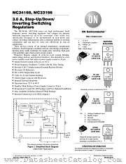 MC34166-D datasheet pdf ON Semiconductor