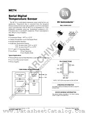 MC74-D datasheet pdf ON Semiconductor