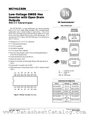 MC74LCX06-D datasheet pdf ON Semiconductor