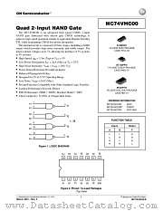 MC74VHC00-D datasheet pdf ON Semiconductor