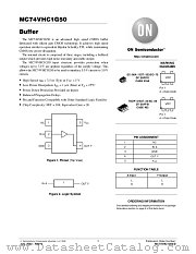 MC74VHC1G50-D datasheet pdf ON Semiconductor