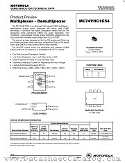 MC74VHC1G54-D datasheet pdf ON Semiconductor