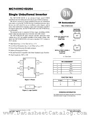 MC74VHC1GU04-D datasheet pdf ON Semiconductor