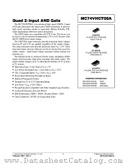 MC74VHCT08A-D datasheet pdf ON Semiconductor