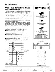 MC74VHCT244A-D datasheet pdf ON Semiconductor