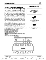 MCCS142235-D datasheet pdf ON Semiconductor