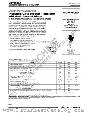 MGP4N60ED-D datasheet pdf ON Semiconductor