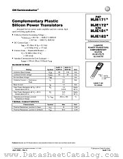 MJE171-D datasheet pdf ON Semiconductor