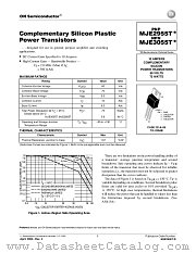 MJE2955T-D datasheet pdf ON Semiconductor