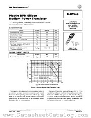 MJE344-D datasheet pdf ON Semiconductor