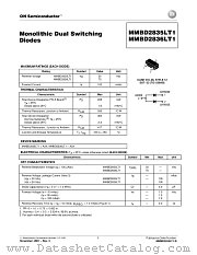 MMBD2835LT1-D datasheet pdf ON Semiconductor
