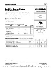 MMBD452LT1-D datasheet pdf ON Semiconductor