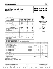 MMBT6428LT1-D datasheet pdf ON Semiconductor