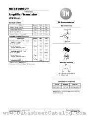 MMBT8099LT1-D datasheet pdf ON Semiconductor