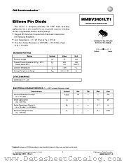MMBV3401LT1-D datasheet pdf ON Semiconductor