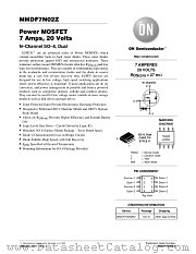 MMDF7N02Z-D datasheet pdf ON Semiconductor