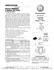 MMSF3P03HD-D datasheet pdf ON Semiconductor