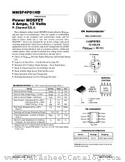 MMSF4P01HD-D datasheet pdf ON Semiconductor