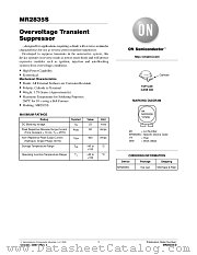 MR2835S-D datasheet pdf ON Semiconductor