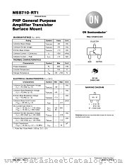 MSB710-RT1-D datasheet pdf ON Semiconductor