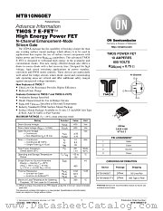 MTB10N60E7-D datasheet pdf ON Semiconductor