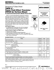 MTB15N06V-D datasheet pdf ON Semiconductor
