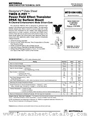 MTD10N10EL-D datasheet pdf ON Semiconductor