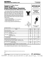 MTP33N10E-D datasheet pdf ON Semiconductor