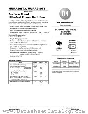 MURA205T3-D datasheet pdf ON Semiconductor