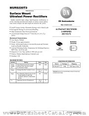 MURS220T3-D datasheet pdf ON Semiconductor