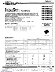 MURS305T3-D datasheet pdf ON Semiconductor