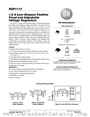 NCP1117-D datasheet pdf ON Semiconductor