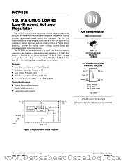NCP551-D datasheet pdf ON Semiconductor